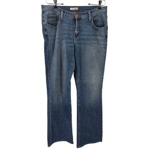 Levi's‎ 529 Curvy Boot Cut Jeans Women's 14M Medium Wash Stretch No Gap